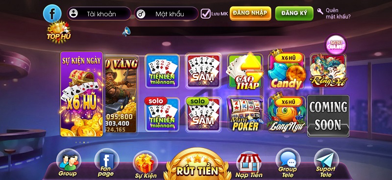 E168 cung cấp cho người chơi những game bài hot hit hiện nay