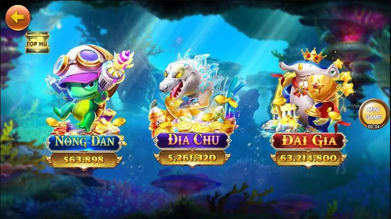 Những slot mini game vui nhộn, thú vị tại cổng game Saoclub