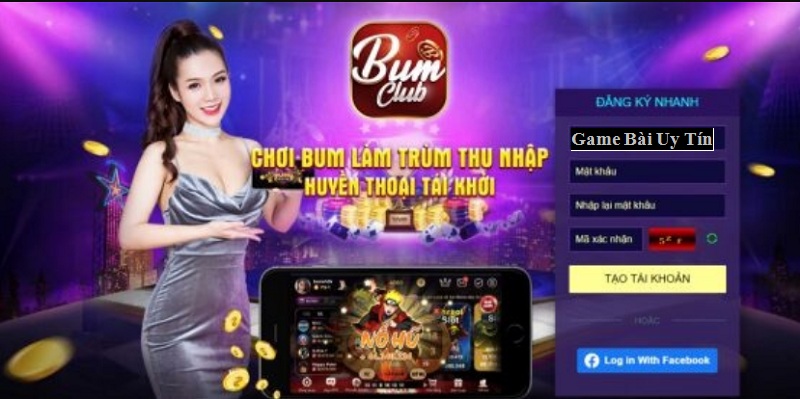 Đăng ký tài khoản cổng game Bum66 Club