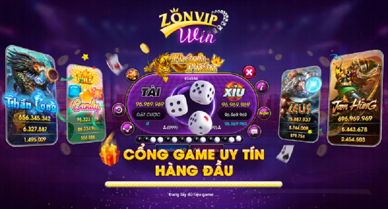 Cổng game đổi thưởng đẳng cấp - Zonvip