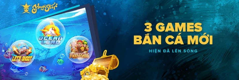 Các tựa game tại sảnh bắn cá HappiStar