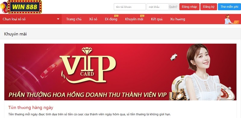 Ưu đãi dành cho VIP cực kỳ hấp dẫn tại game bắn cá Win888