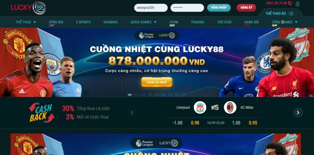 nha cai Lucky88