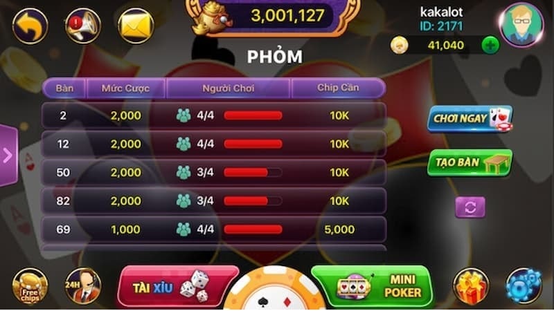 Giao diện đồ họa đẹp mắt tại Casino365