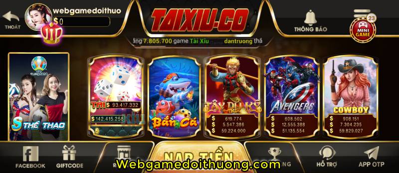 game taixiu