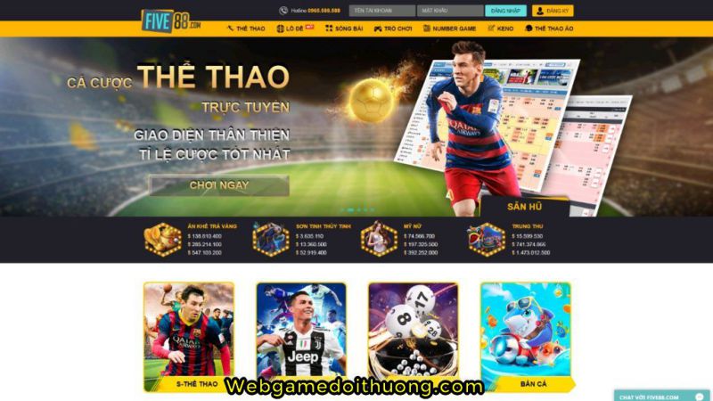 five 88 thể thao